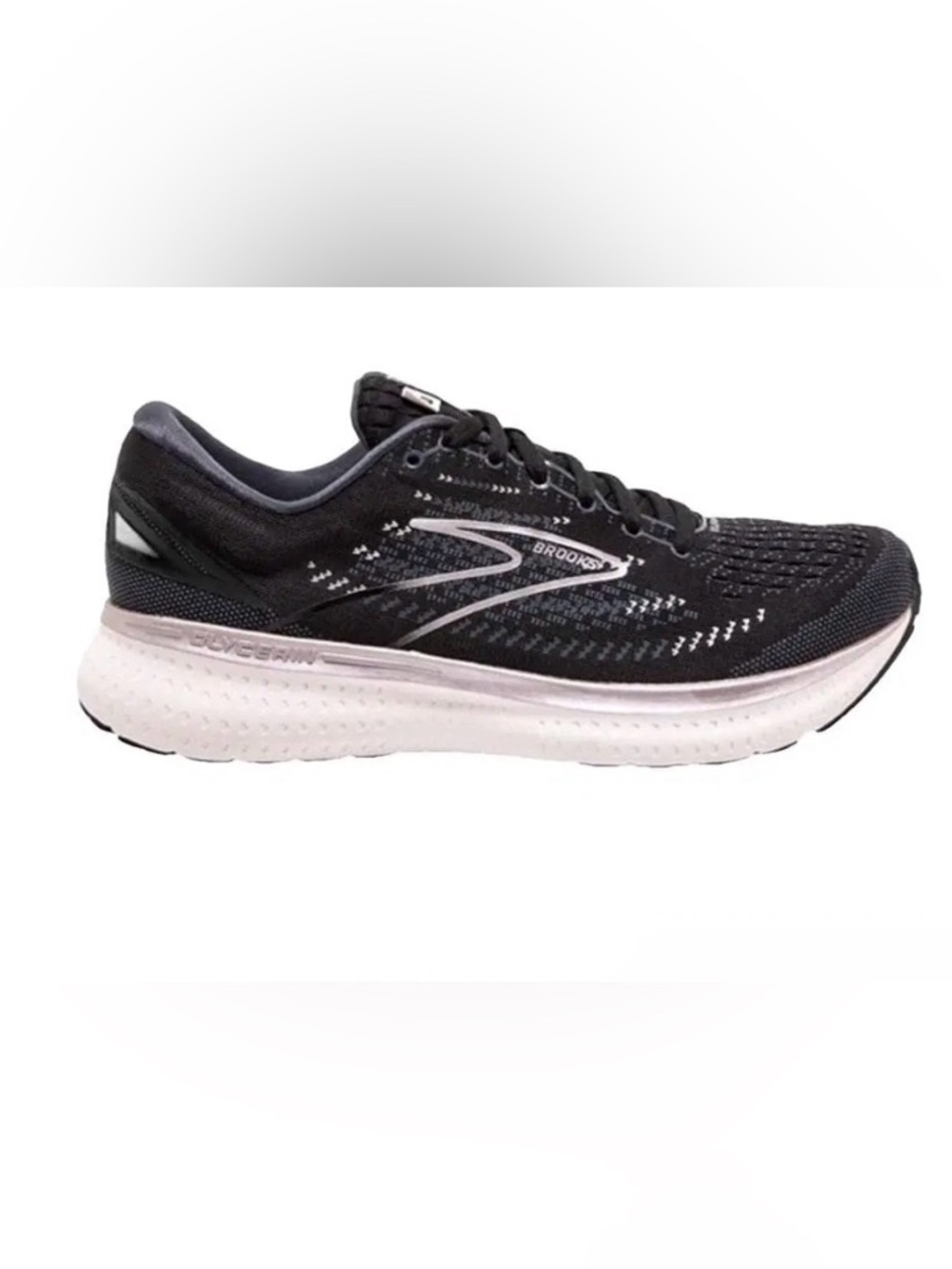 Brooks Women's Navy and Pink Glycerin 19 Cushion Road Running Shoe- Size 9